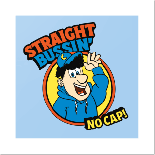 Zillennial Crunch - Straight Bussin' No Cap Posters and Art